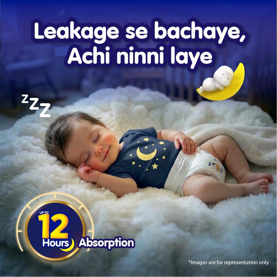 New Mamypoko Pants Premium All Night Absorb| Pant Style Baby Diapers Large Size(L), - Image 6