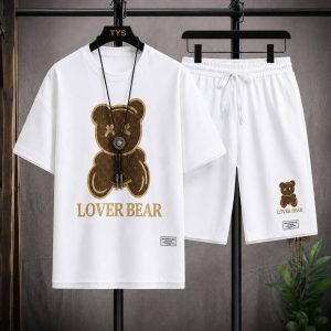 Premium Black T-Shirt & Shorts Co-Ord Set